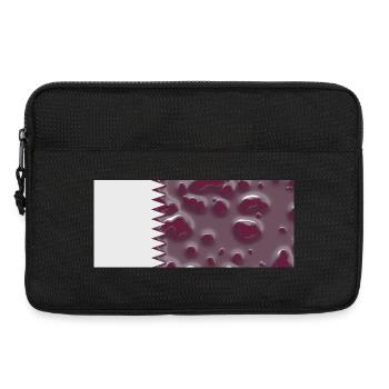 Qatar as a country - Laptop bag 13" - black - Front