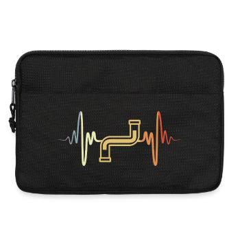Pipeline Heart Line - Laptop bag 13" - black - Front