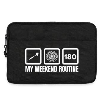 Darts Weekend - Laptop bag 13" - black - Front