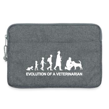 Veterinär Entwicklung - Laptoptasche 13" - Grau meliert - Vorne