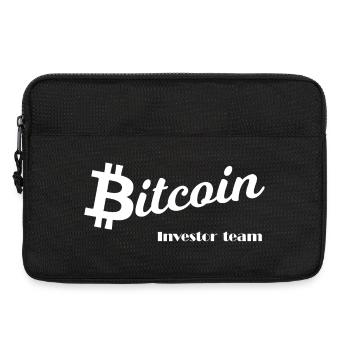 Crypto Investor Team Chart - Laptop bag 13" - black - Front