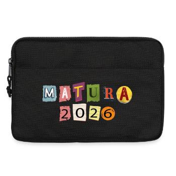 Matura 2026  - Laptoptasche 13" - Schwarz - Vorne