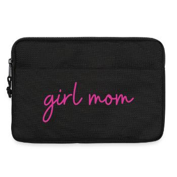 Girl Mom Girl Mom Gift - Laptop bag 13" - black - Front