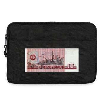 50 Mark der DDR - Laptoptasche 13" - Schwarz - Vorne