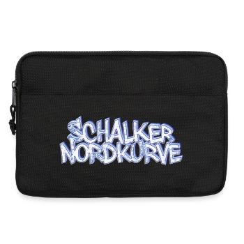 Schalker Nordkurve - Laptoptasche 13" - Schwarz - Vorne