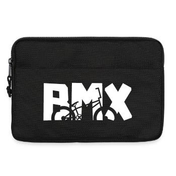Chemise de pilote BMX – Cool Bike Design - Sacoche pour ordinateur portable 13 pouces - noir - Devant