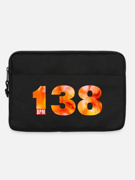 138 BPM - Pure Uplifting Energy - Laptoptasche 13" - Schwarz