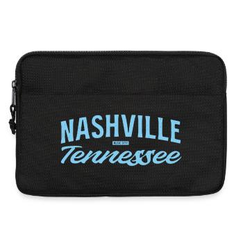 Nashville Script Blue - Sacoche pour ordinateur portable 13 pouces - noir - Devant