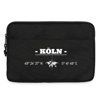 Coordonnées Cologne - Sacoche pour ordinateur portable 13 pouces - noir - Devant