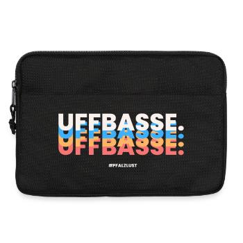 Pfalzlust Uffbasse - Laptoptasche 13" - Schwarz - Vorne