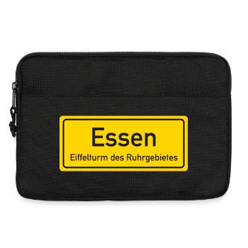 Nom de lieu d’Essen allemagne - Sacoche pour ordinateur portable 13 pouces - noir - Devant