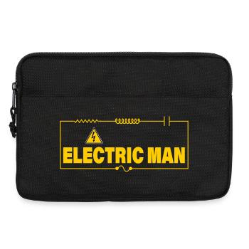 ELECTRIC MAN - Laptop bag 13" - black - Front