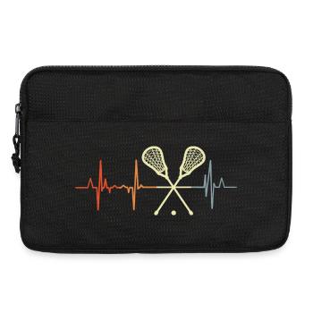 Palpitations de crosse - Sacoche pour ordinateur portable 13 pouces - noir - Devant