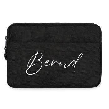 Bernd Name T-Shirt Geschenk Für Männer - Laptoptasche 13" - Schwarz - Vorne