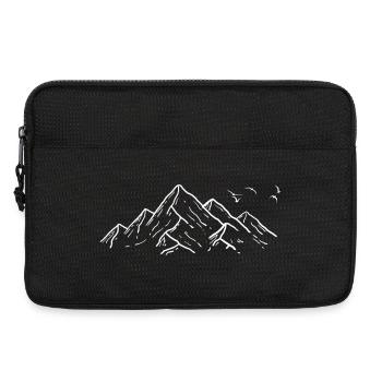 Call of the Wild minimalistische Illustration - Laptoptasche 13" - Schwarz - Vorne