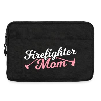 Maman pompiers - Sacoche pour ordinateur portable 13 pouces - noir - Devant