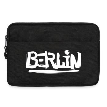 Berlin Graffiti - Stadt Liebe Brandenburg - Laptop bag 13" - black - Front