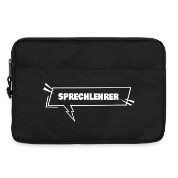 Gift for speech teachers - Laptop bag 13" - black - Front