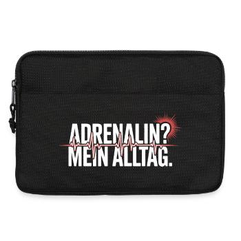 Rettungssanitäter Geschenk Krankenwagen Fahren - Laptoptasche 13" - Schwarz - Vorne