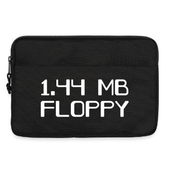 Floppy Disk 90s Storage - Laptop bag 13" - black - Front