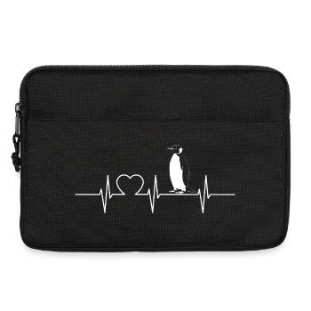 Pinguine Pinguin - Laptoptasche 13" - Schwarz - Vorne