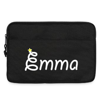 Emma - Sacoche pour ordinateur portable 13 pouces - noir - Devant