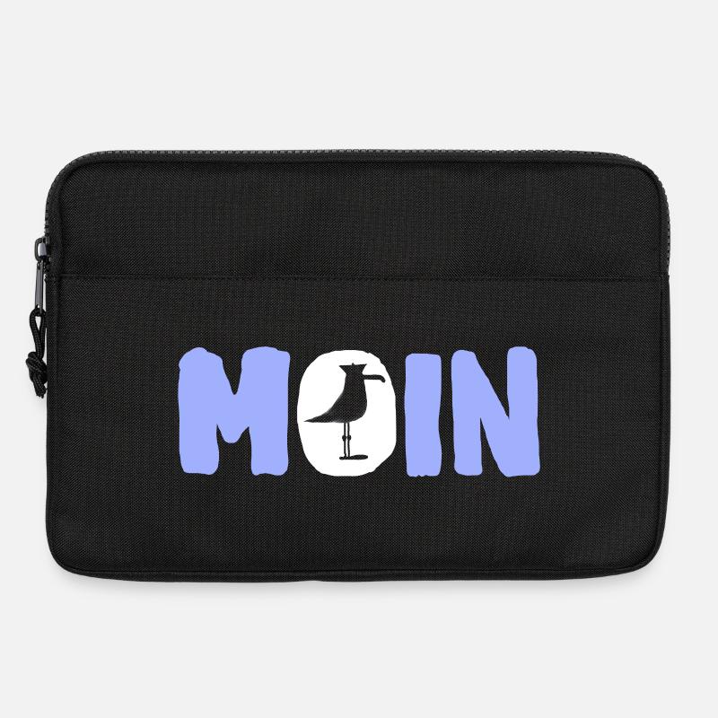 Moin with the seagull - Laptop bag 13" - black