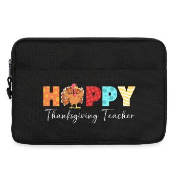 Thanksgiving Enseignant Enseignant - Sacoche pour ordinateur portable 13 pouces - noir - Devant