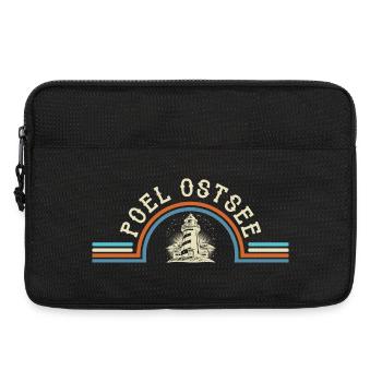 Ostsee Urlaub INSEL POEL Souvenier Lustig - Laptoptasche 13" - Schwarz - Vorne