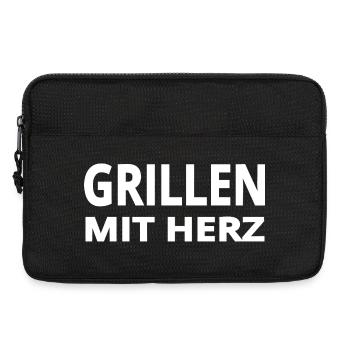 Grill - Laptop bag 13" - black - Front