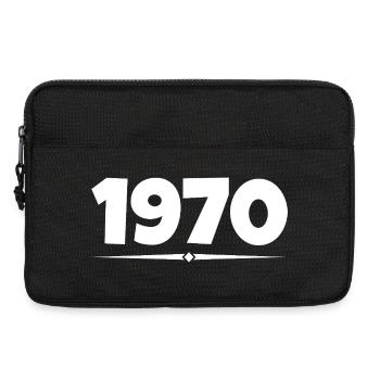 Geschenk von 1970 - Laptoptasche 13" - Schwarz - Vorne