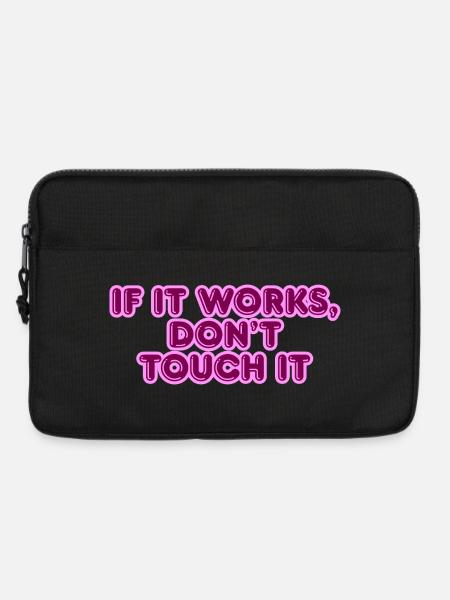 If it works saying - Laptop bag 13" - black