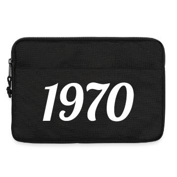 1970 Vintage 1970 Retro Geburtstagsgeschenk 1970er Jahre Geschenk - Laptoptasche 13" - Schwarz - Vorne
