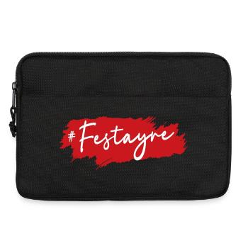 Festayre ! Féria de Béziers, Dax, Nîmes, Bayonne.. - Sacoche pour ordinateur portable 13 pouces - noir - Devant
