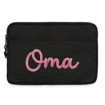 Oma - Laptoptasche 13" - Schwarz - Vorne