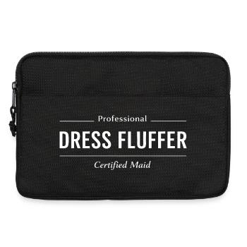 Professional Dress Fluffer Certified Maid Wedding - Laptop bag 13" - black - Front
