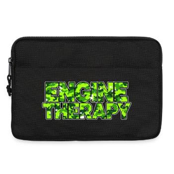 Engine Therapy Camouflage für echte Schrauber - Laptoptasche 13" - Schwarz - Vorne