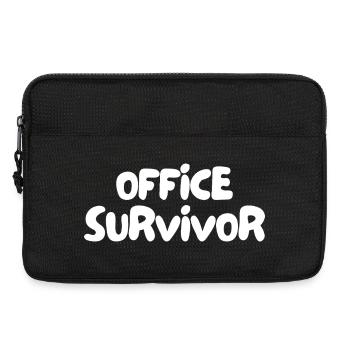 Survivant du bureau - Sacoche pour ordinateur portable 13 pouces - noir - Devant