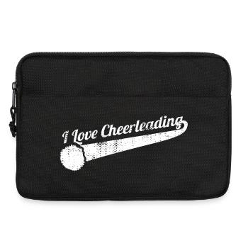 Ich liebe Cheerleading - Laptoptasche 13" - Schwarz - Vorne