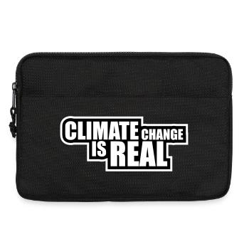 Climate Change Is Real Climate Change Science - Laptop bag 13" - black - Front