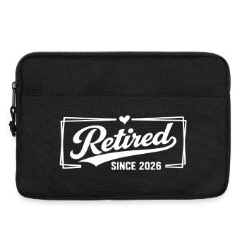 Legendärer ehemaliger Schlagzeuger, der noch im Rhythmus ist - Laptoptasche 13" - Schwarz - Vorne