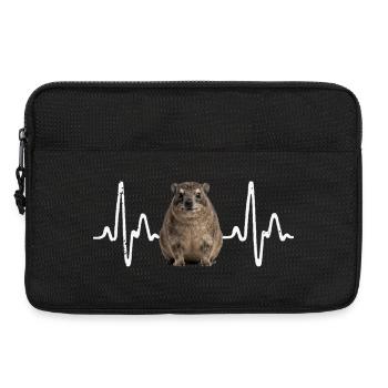 Rock Hyrax Heartbeat - Sacoche pour ordinateur portable 13 pouces - noir - Devant