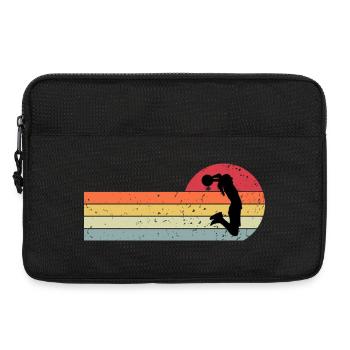 Basketballerin - Laptoptasche 13" - Schwarz - Vorne