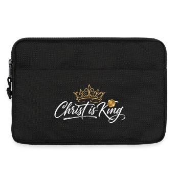 Christ is King - Krone Design - Sacoche pour ordinateur portable 13 pouces - noir - Devant