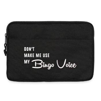 Bingo - Laptop bag 13" - black - Front