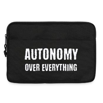 Autonomie über alles Neurodivergente PDA-Geschenk - Laptoptasche 13" - Schwarz - Vorne