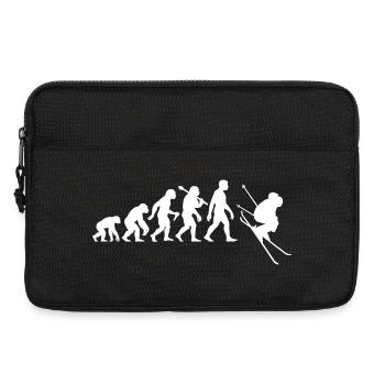 Skier Evolution for downhill skiing - Laptop bag 13" - black - Front