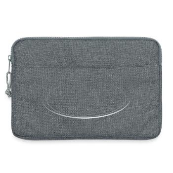 3D Saturnring metallic - Laptop bag 13" - heather grey - Front