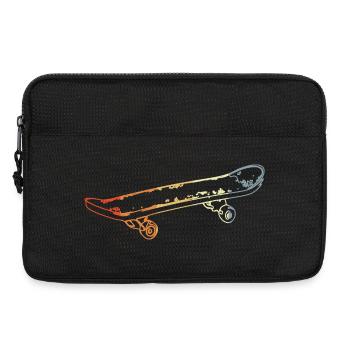 Vintage Skateboard - Laptoptasche 13" - Schwarz - Vorne