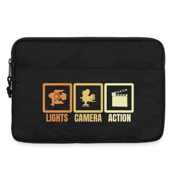 Filmregisseur - Laptoptasche 13" - Schwarz - Vorne
